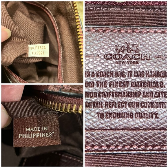 Coach Mini Bennett Satchel with Crossbody Strap NWOT F35921 - Picture 9 of 15